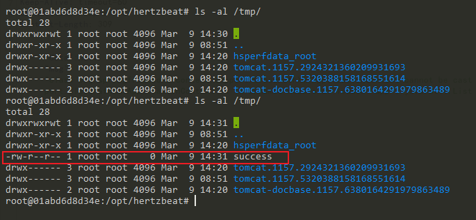 Verify code execution