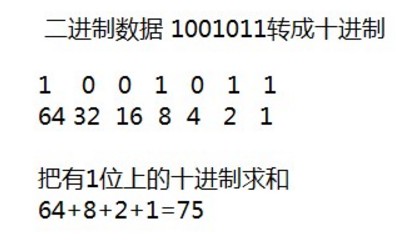 二进制转十进制